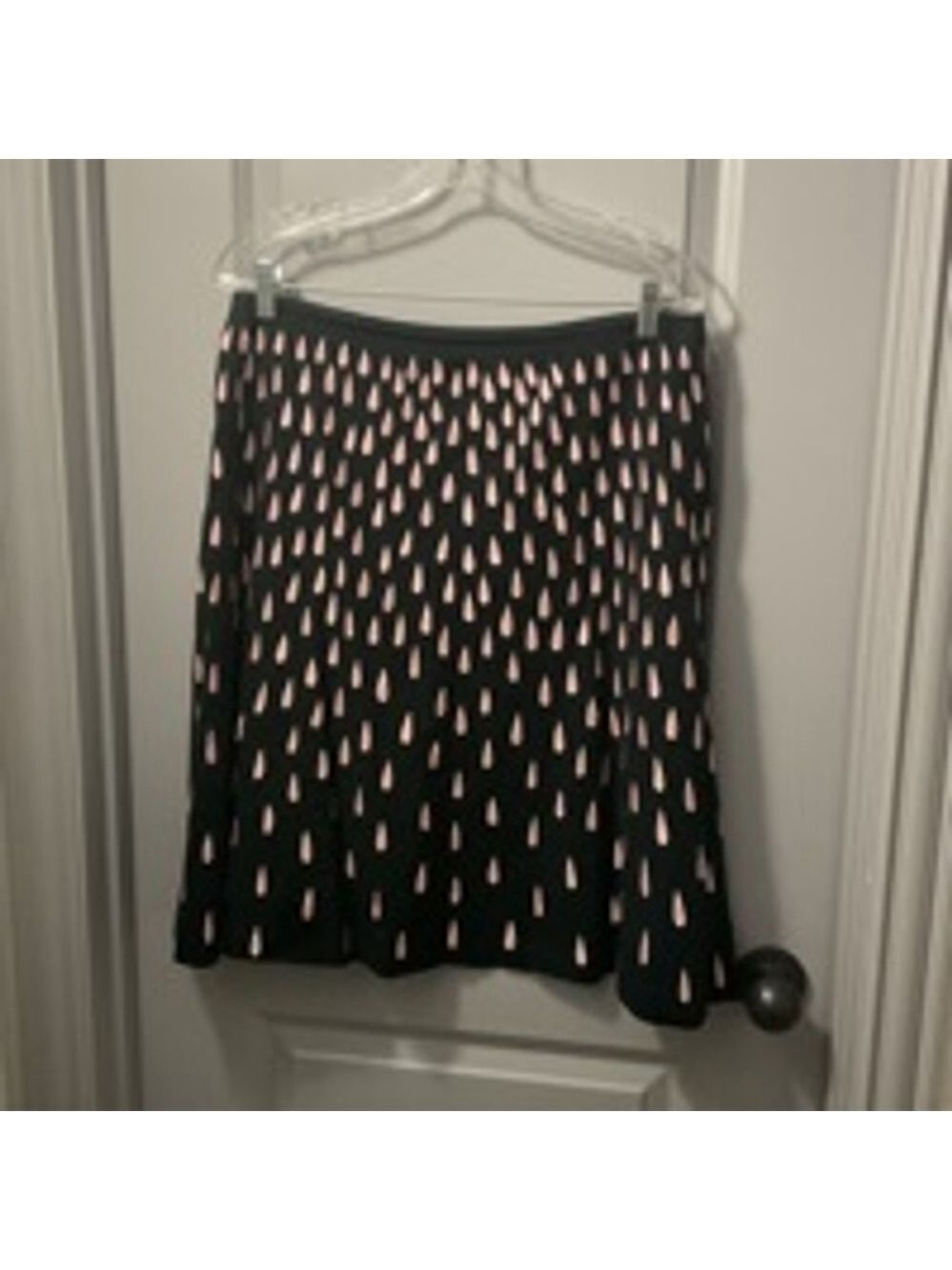 Women's Cnak Skirt Size 8 Black Pink